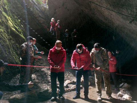 Бородинская пещера готова встречать туристов в новом облике