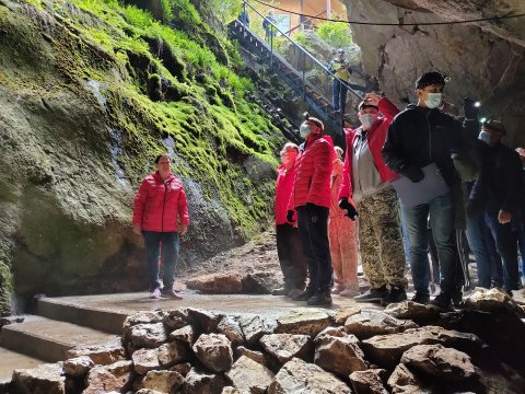 Бородинская пещера готова встречать туристов в новом облике